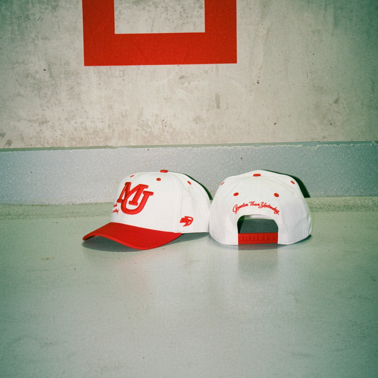 Red/White MJ Snapback